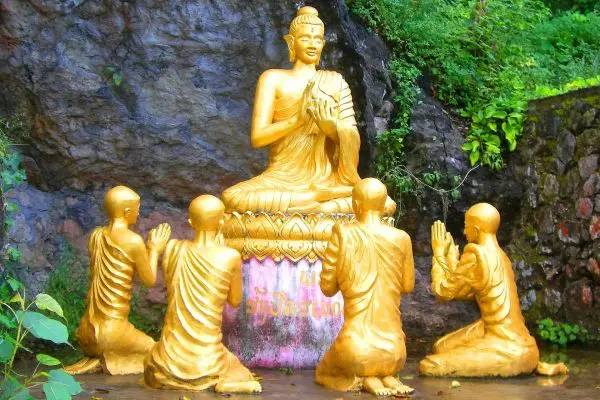 (7.) Foto-Impressionen zu: Goldene Statuen, Luang Prabang, Laos