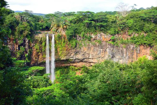 (6.) Foto-Impressionen zu: Wasserfall, Mauritius