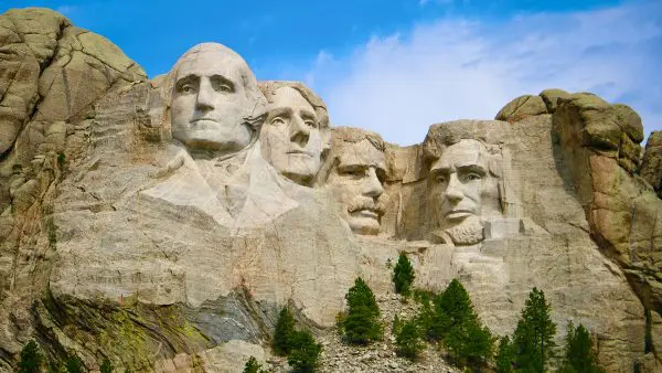 (2.) Foto-Impressionen zu: Mount Rushmore National Memorial, USA