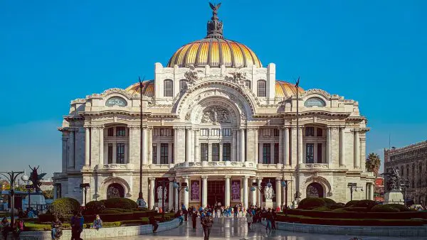 (36.) Foto-Impressionen zu: Palacio de Bellas Artes, Mexiko Stadt, Mexiko