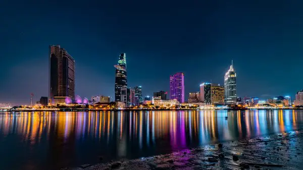 (9.) Foto-Impressionen zu: Saigon in der Nacht, Vietnam