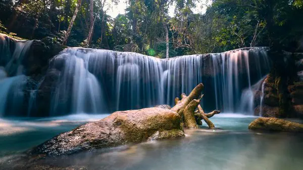 (3.) Foto-Impressionen zu: Wasserfall, Laos