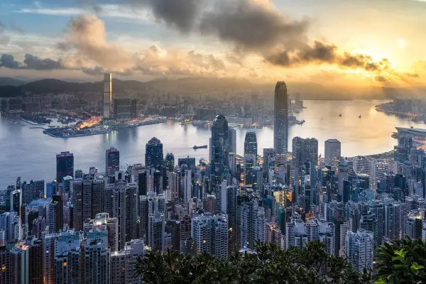 (1.) Foto-Impressionen zu: Hongkong Sonnenaufgang
