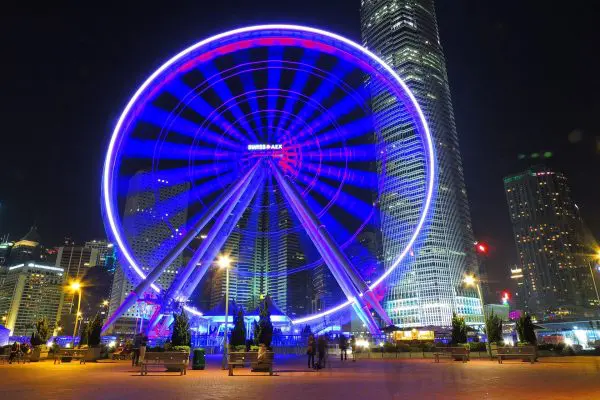 (5.) Foto-Impressionen zu: Riesenrad, Hongkong