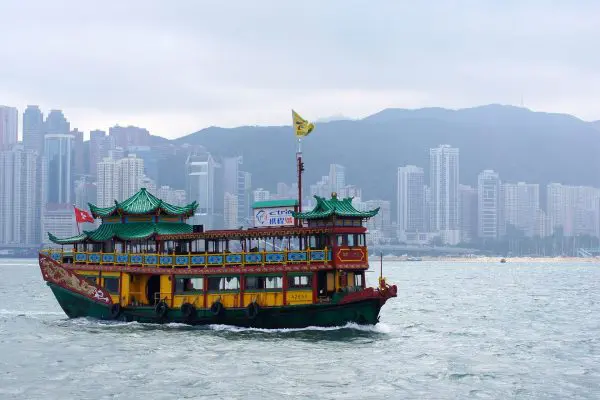 (7.) Foto-Impressionen zu: Schifffahrt, Hongkong