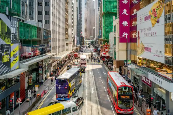 (3.) Foto-Impressionen zu: Straßenverkehr, Hongkong