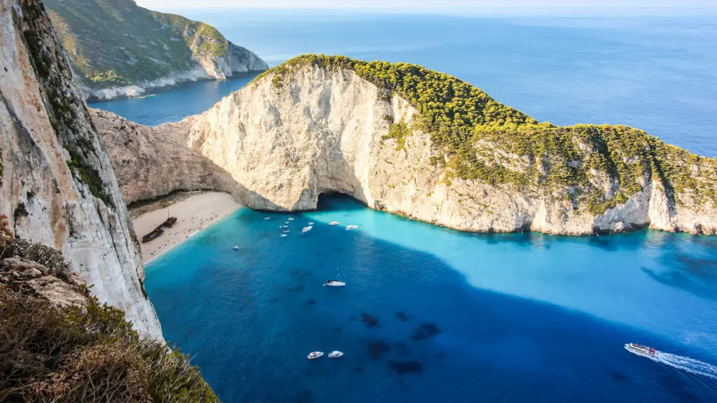 Strand Zakynthos, Griechenland