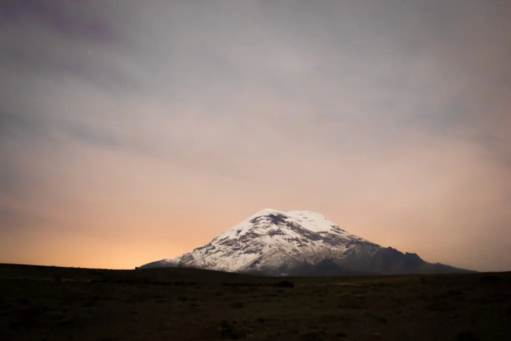 Chimborazo Vulkan, Ecuador
