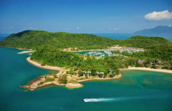 Foto von Rebak Island