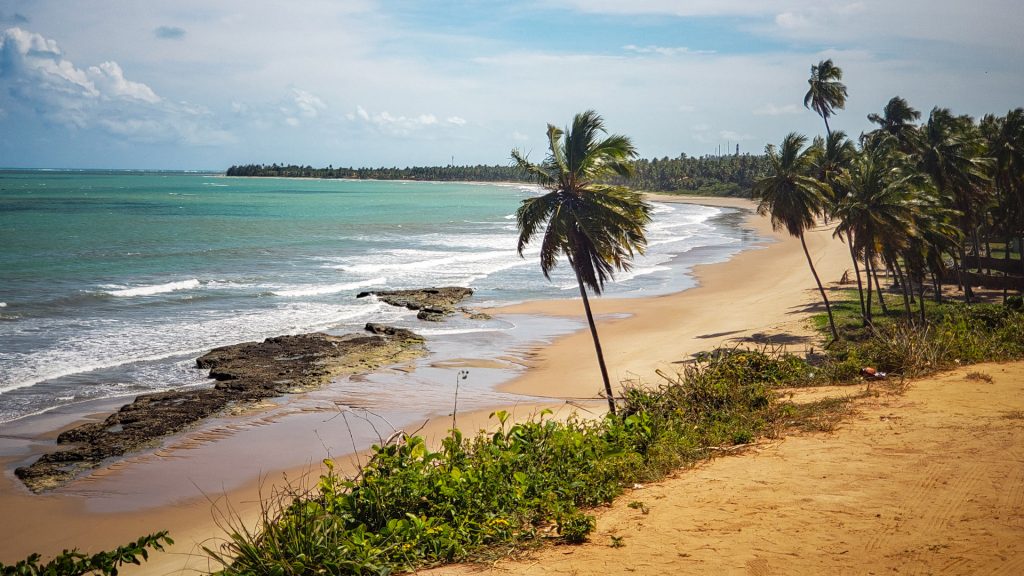 Alagoas Strand, Brasilien