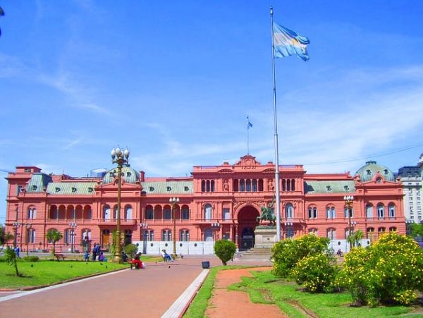 Casa Rosada, Buenos Aires Zentrum, Argentinien