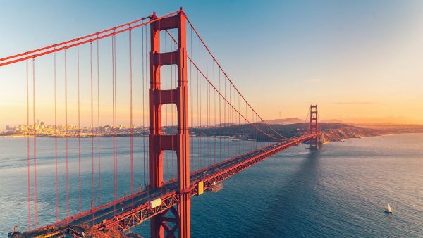 Golden Bridge in San Francisco, USA