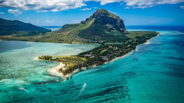 Mauritius Insel, Vogelperspektive