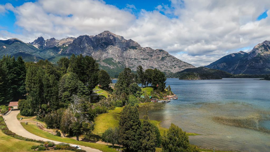 Río Negro Landschaft, Argentinien