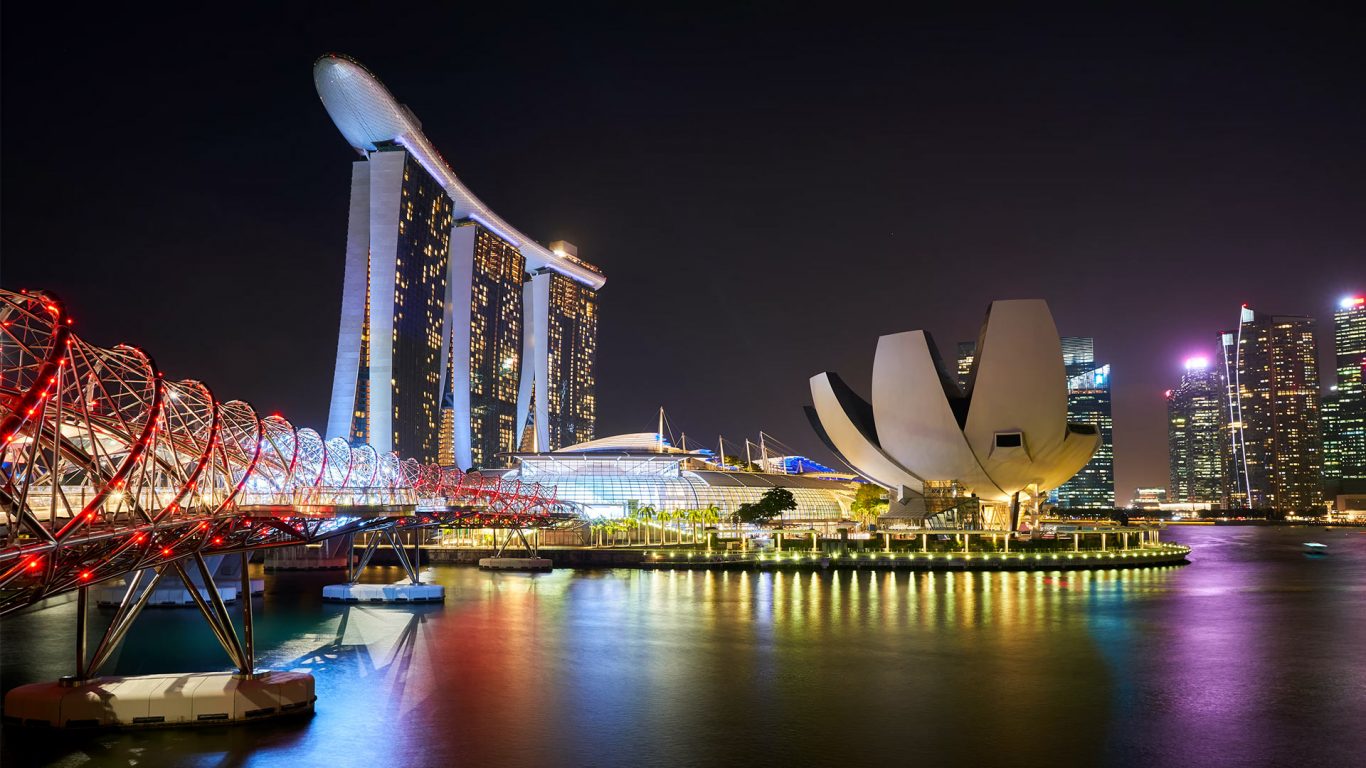 Singapur Hintergrundbild