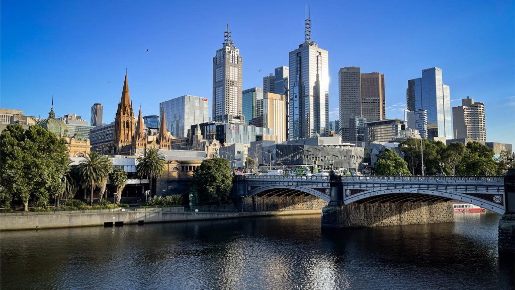 Southbank Promenade, Melbourne, Australien