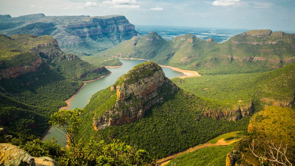 Tal, Südafrika Landschaft