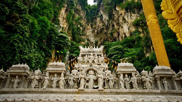 Batu Höhlen Eingang, Malaysia