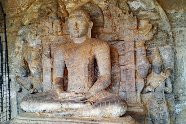 Buddha Statue in Polonnaruwa, Sri Lanka