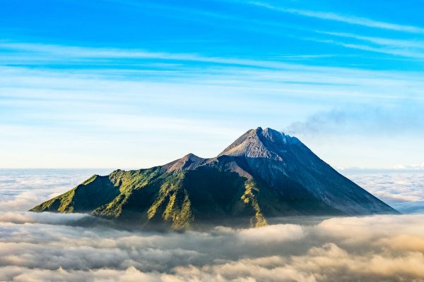 Merapi Berg, Indonesien