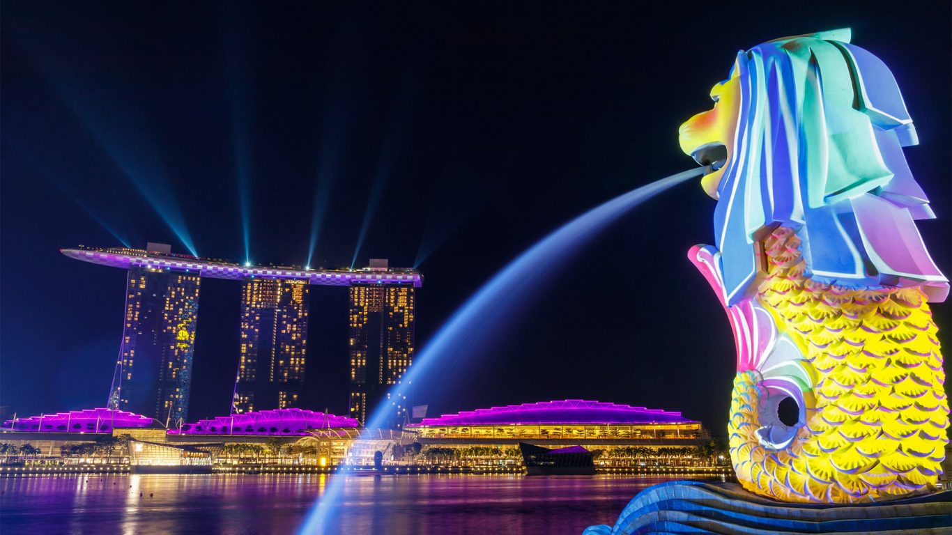 Rundreise mit Singapur kombinieren Hintergrundbild