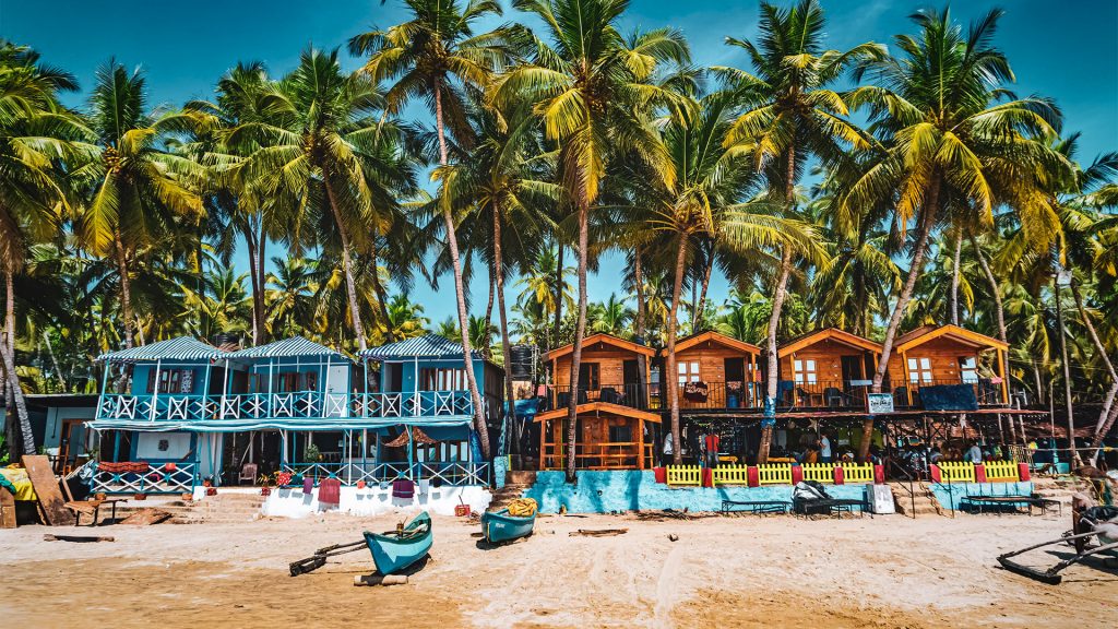 Palolem Beach, Goa, Indien