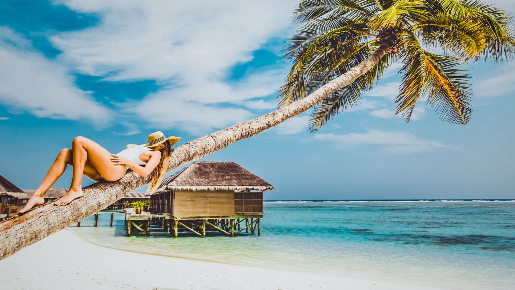Sonnenbad, Malediven