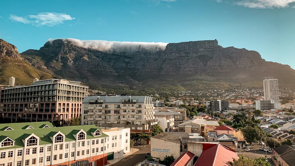 Tafelberg, Kapstadt. Südafrika