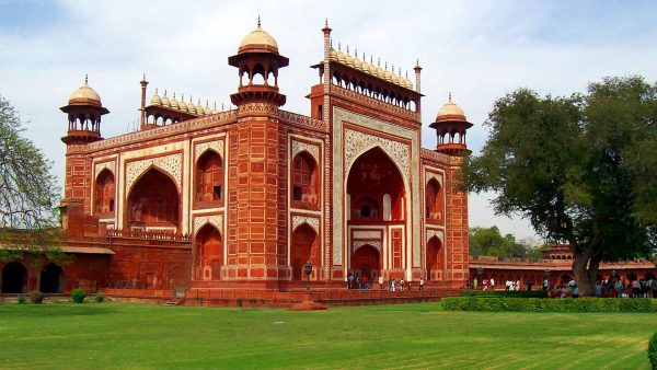 Taj Mahal Eingangstor, Indien