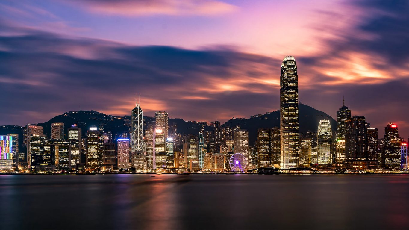 Asienreisen mit Stopover in Hongkong Hintergrundbild