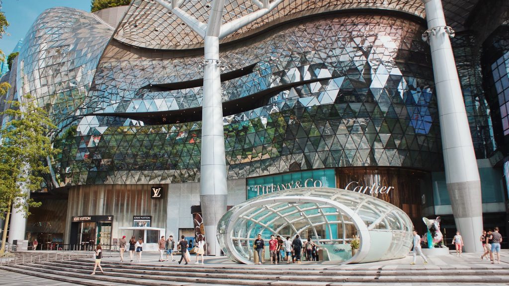 Shopping in Orchard Road, Singapur