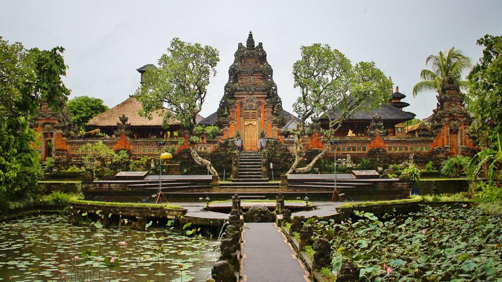 Tempel in Ubud, Bali, Indonesien