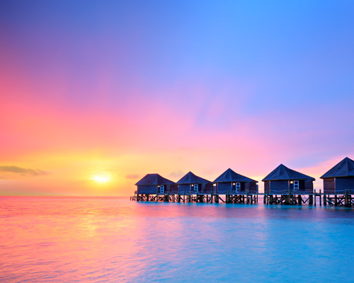 Abu Dhabi & Baden auf den Malediven Hintergrundbild