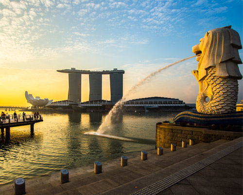 Bangkok, Golf von Siam & Singapur Hintergrundbild