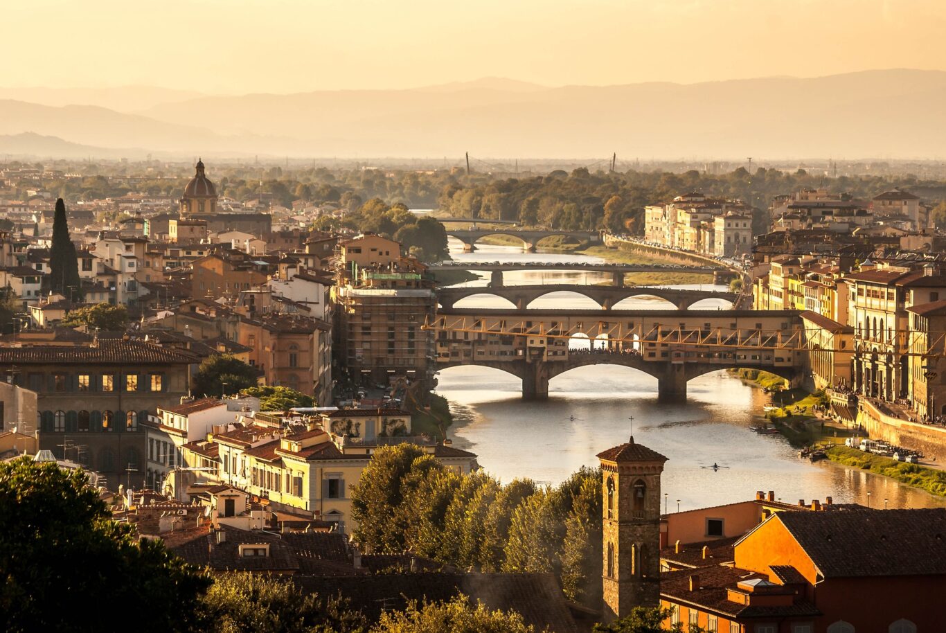 Italienisches Essen und Lebensfreude - Parma & Florenz Hintergrundbild