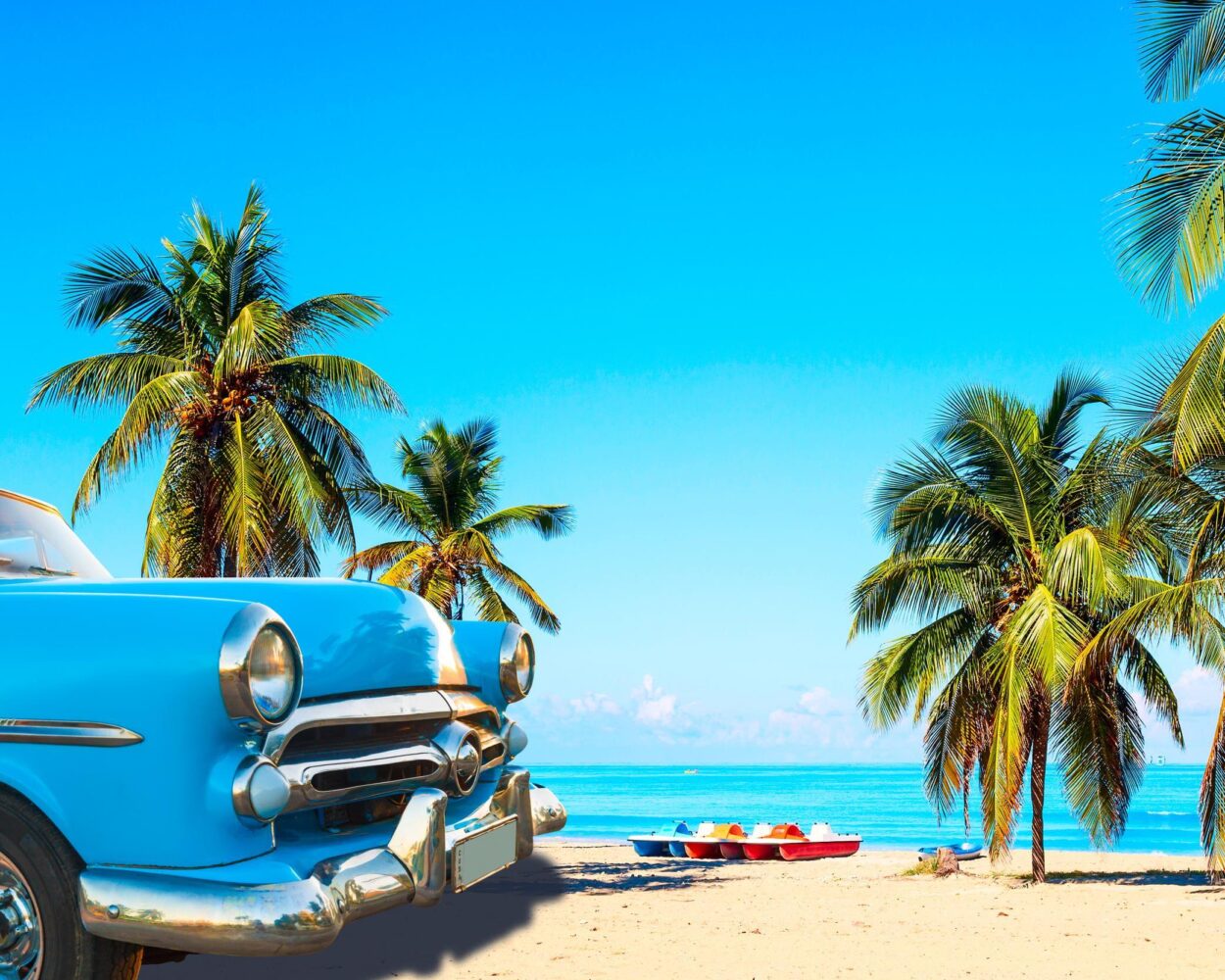 Kuba Selbstfahrerrundreise, Baden an Traumstränden & Havanna Hintergrundbild