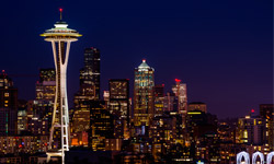 Seattle mit Wanderung zu Wasserfällen & Alaska Nordlichttour Hintergrundbild