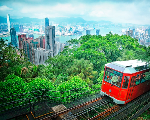 Städtereise Hongkong - zwischen Tradition und Moderne Hintergrundbild