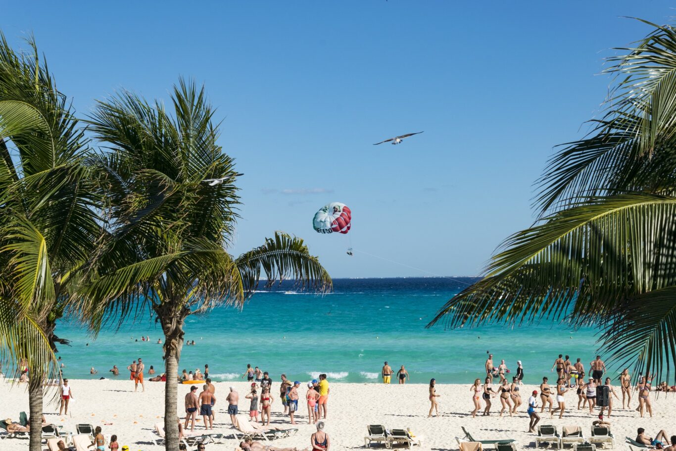 Mexiko - Badekombination Cancun & Isla Holbox Hintergrundbild