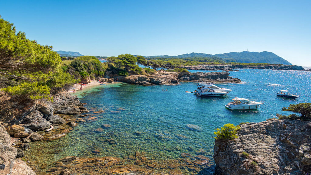 Île des Embiez, Côte d’Azur, Frankreich