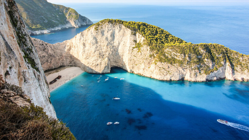 Strand Zakynthos, Griechenland