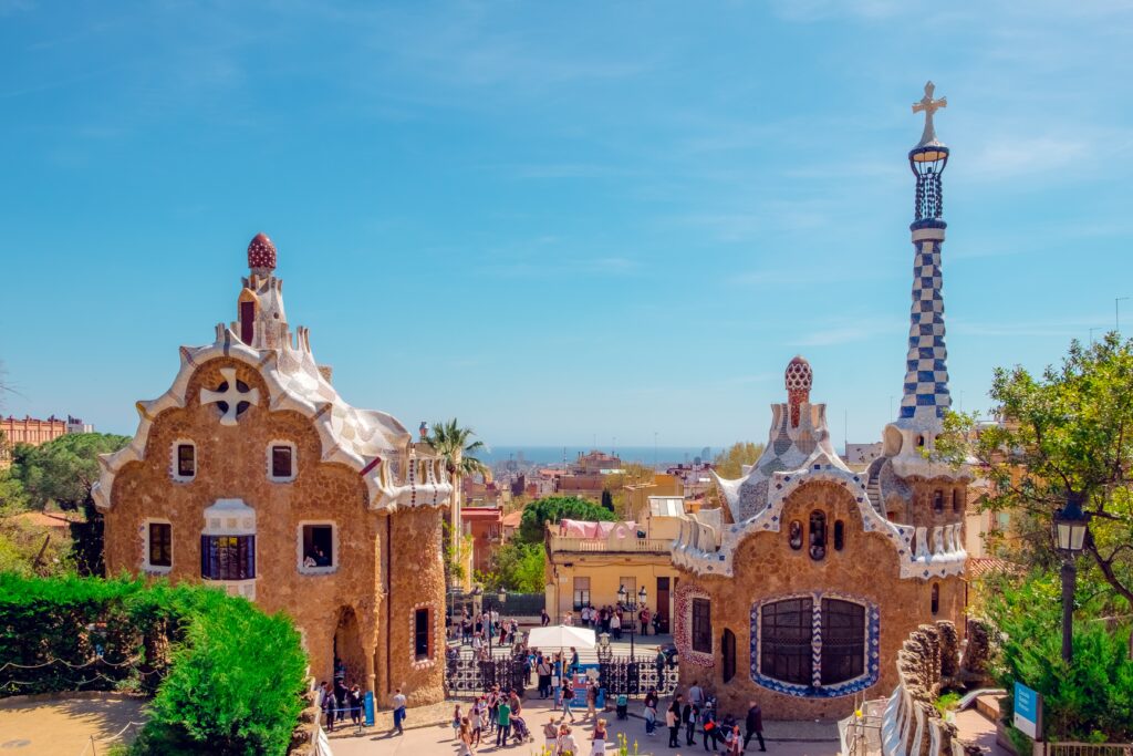 PARK GÜELL, Barcelona, Spanien