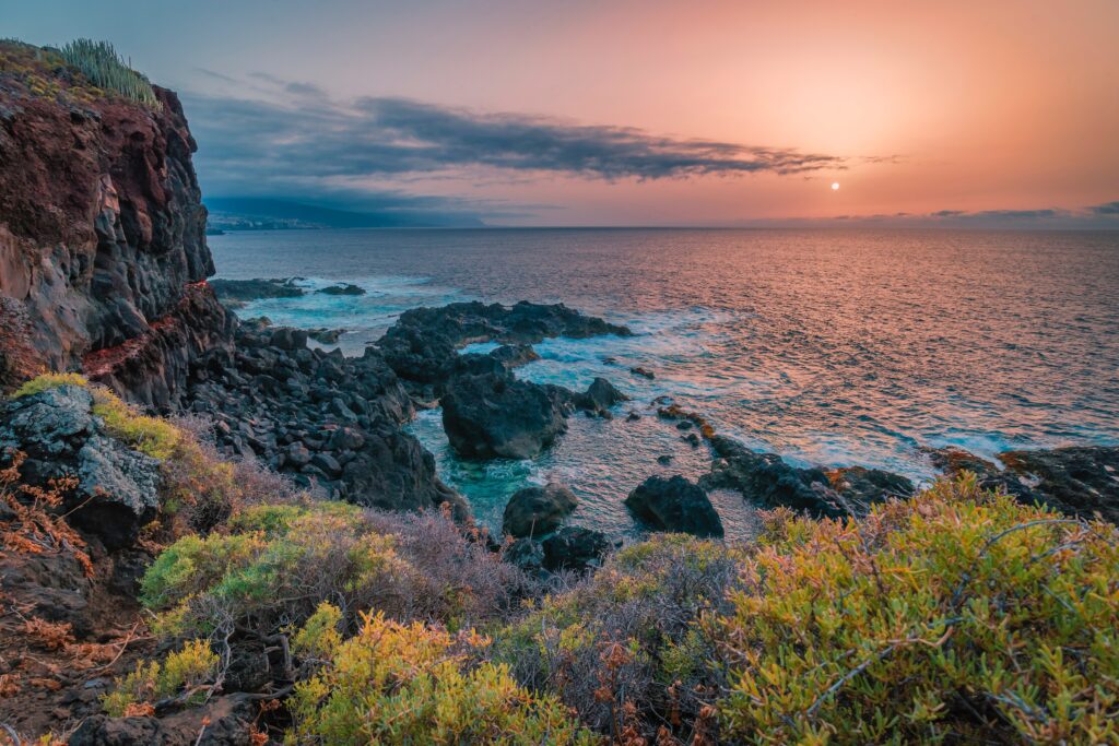 Sonnenuntergang, Teneriffa, Spanien