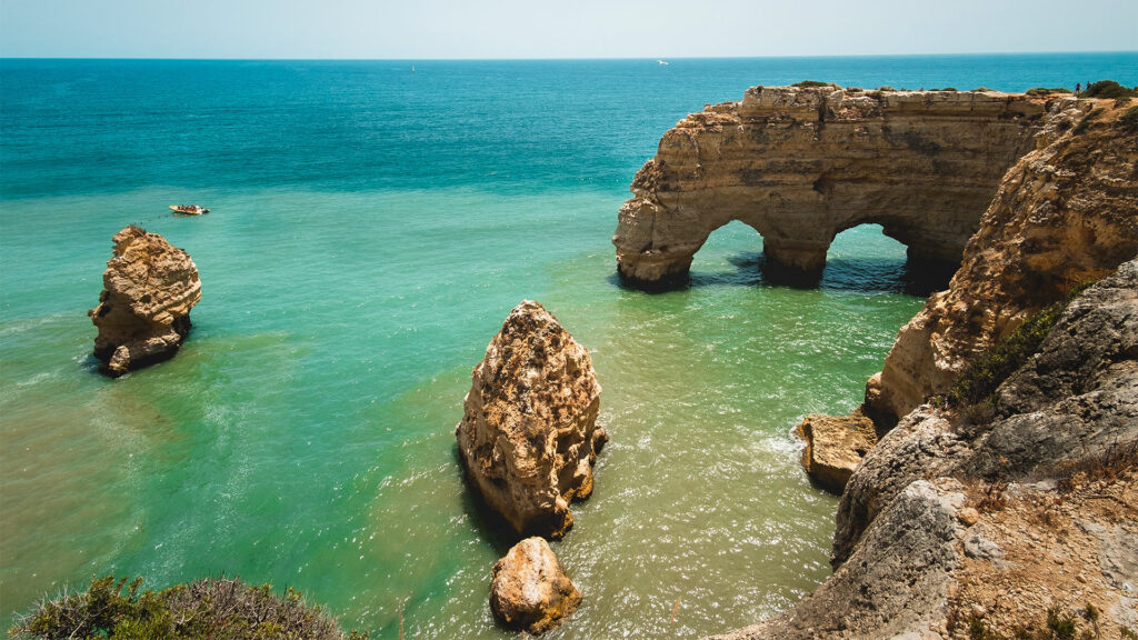 Küste bei Faro, Algarve, Portugal