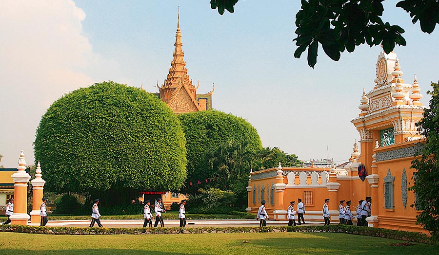 Rundreise "Höhepunkte Kambodschas" & Baden Sihanoukville Hintergrundbild
