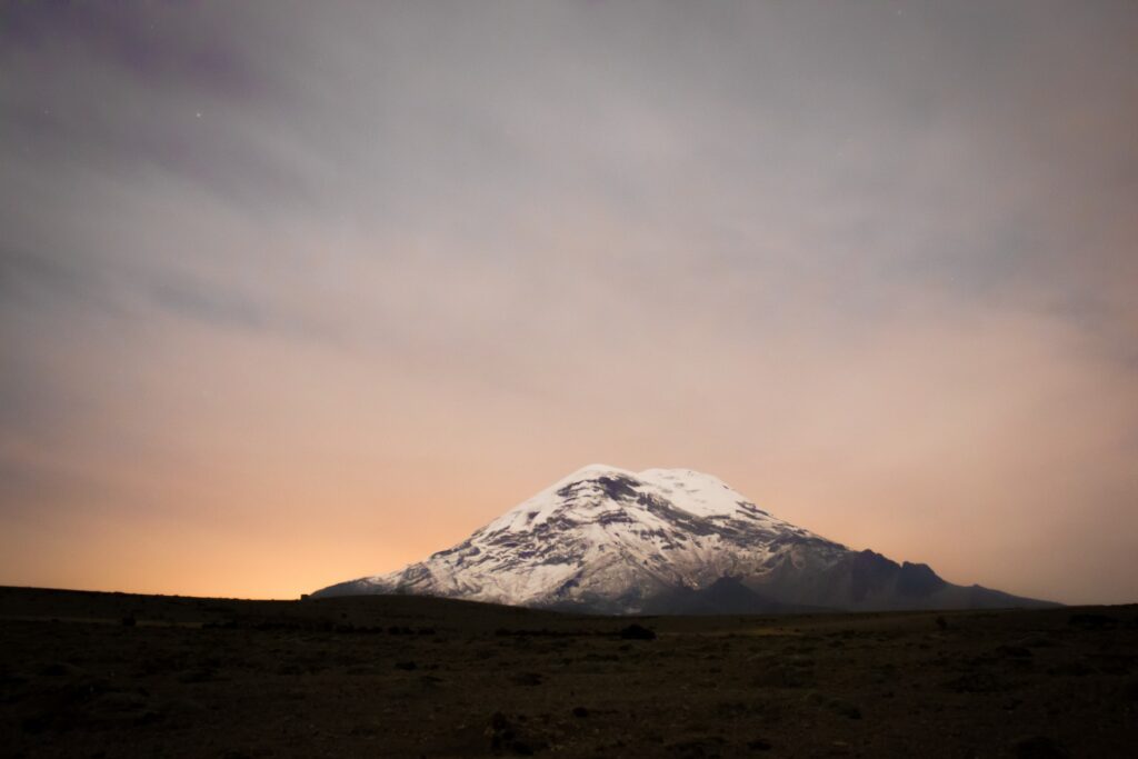 Chimborazo Vulkan, Ecuador