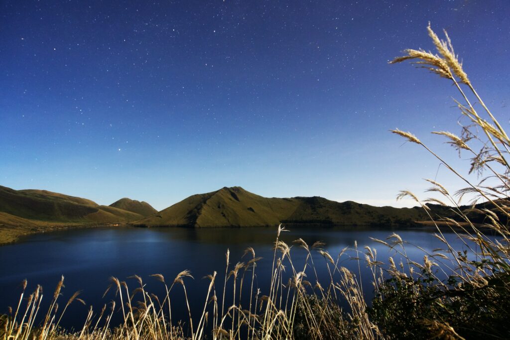 Mojanda See bei Otavalo, Ecuador