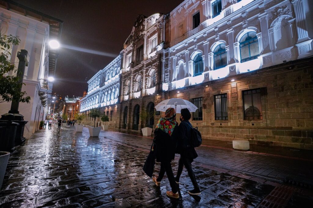 Quito bei Nacht