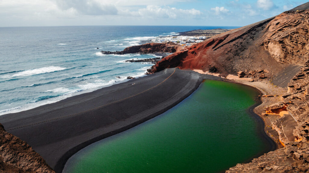 Küste von Lanzarote, Spanien