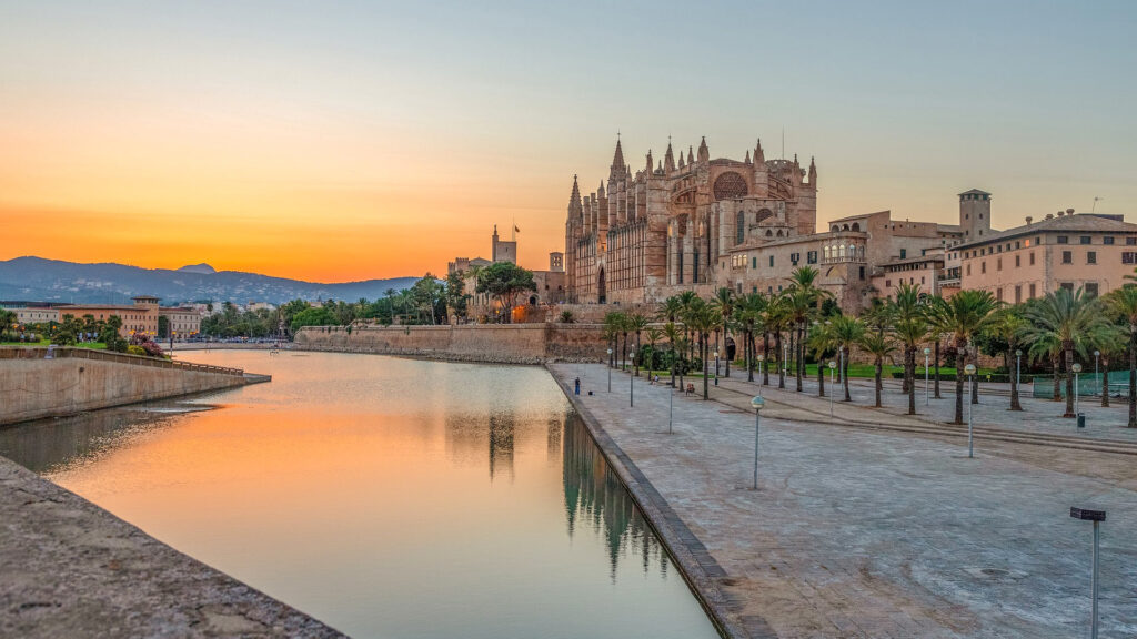 La Palma de Mallorca, Kathedrale la Seu, Spanien La Palma de Mallorca, Kathedrale la Seu, Spanien